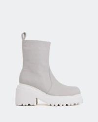 Ike Off White Leather