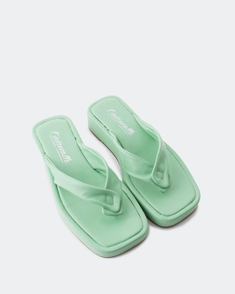 Ismene Mint Leather