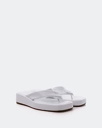 Ismene White Leather