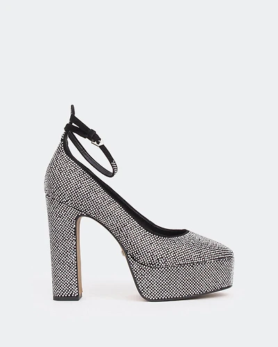 Jayne, Black Suede/Suède Noir