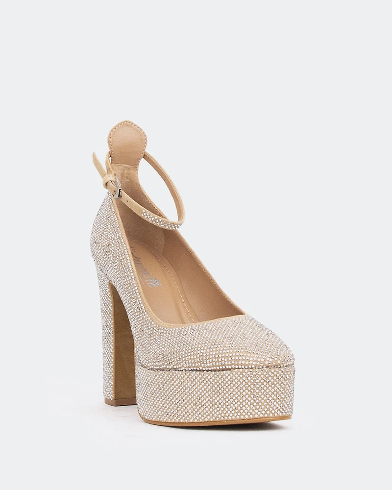 Jayne, Camel Suede/Suède Chameau