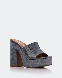 Lalaria Navy Leather