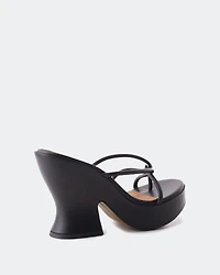 Largo Black Leather