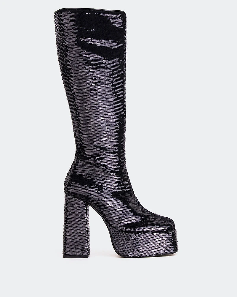 Latto Black Sequins