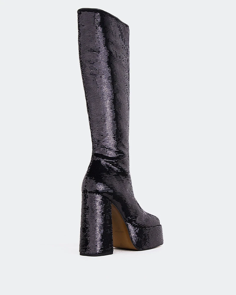 Latto Black Sequins