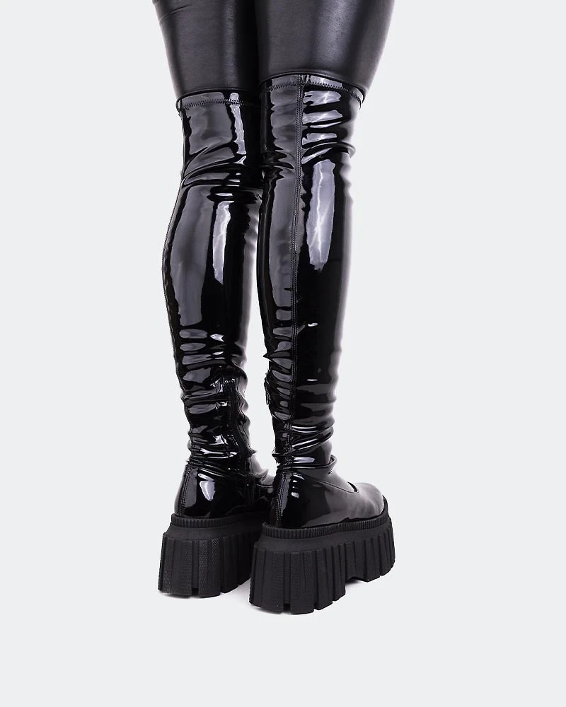 Letar Black Patent