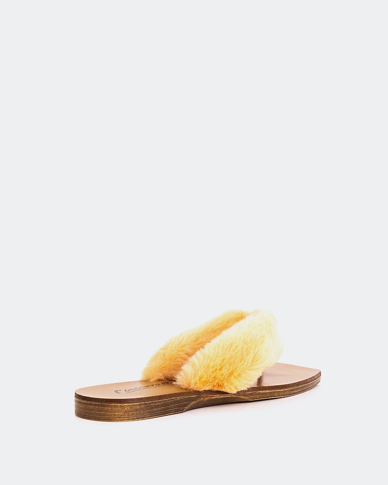 Madras Pink Faux Fur