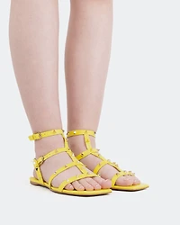 Marcie Yellow Leather