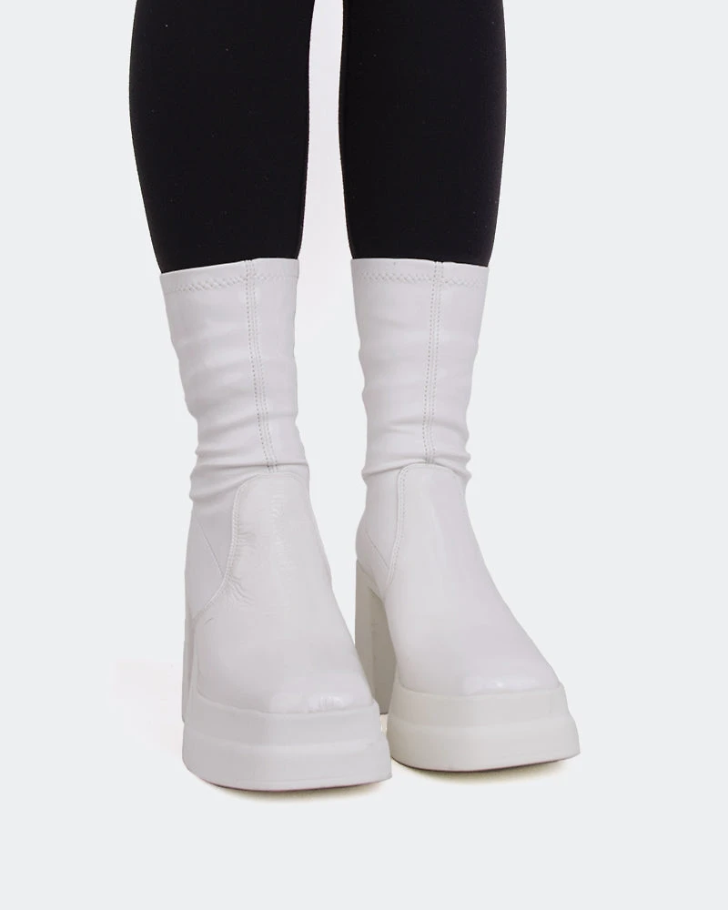 Marsala White Patent
