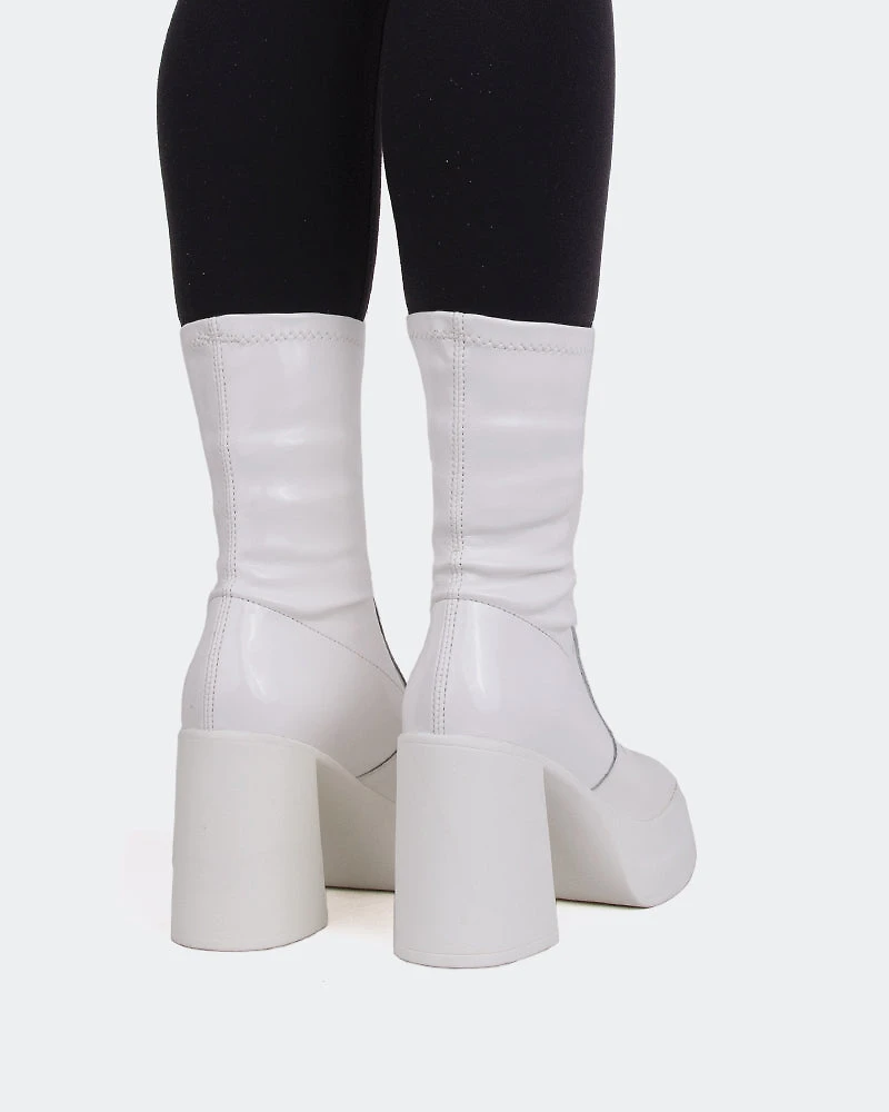 Marsala White Patent