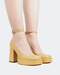 Mash, Camel Leather/Cuir Chameau