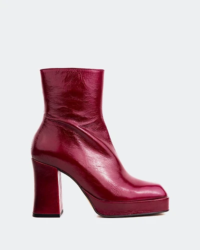 Mayotte Burgundy Leather