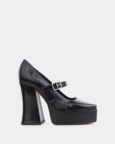 Mestar Black Leather