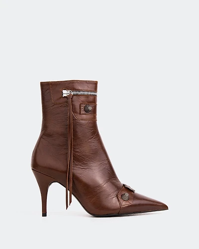 Minaj Chestnut Leather