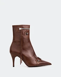 Minaj Chestnut Leather