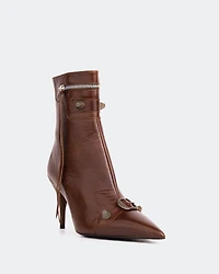 Minaj Chestnut Leather