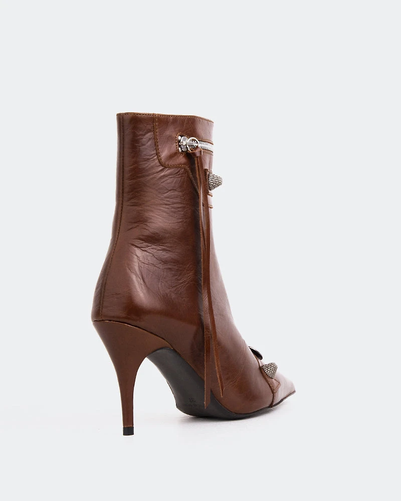 Minaj Chestnut Leather