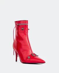Minaj Red Leather