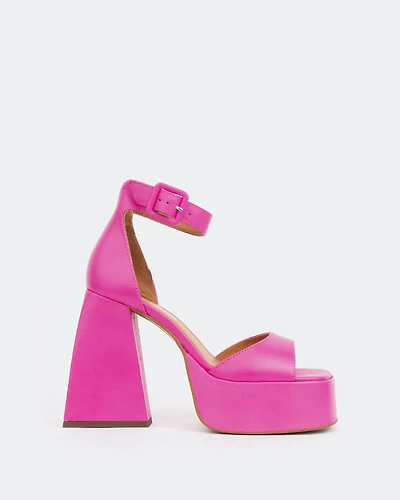 Moore Pink Leather
