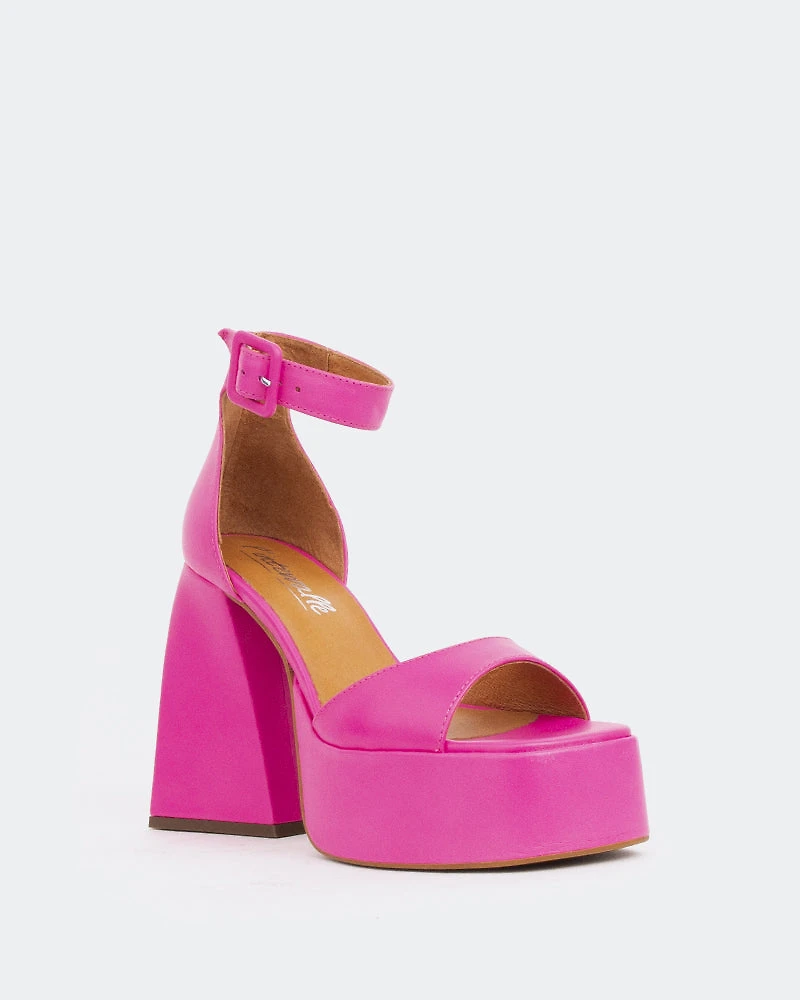 Moore Pink Leather