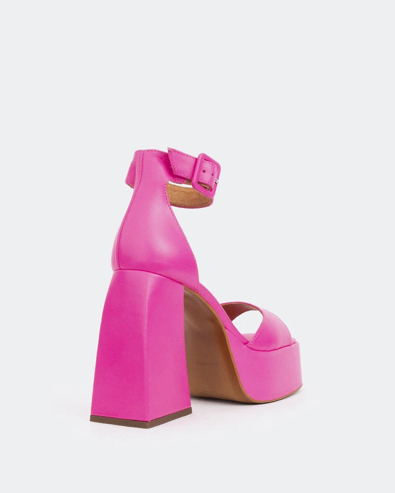 Moore Pink Leather
