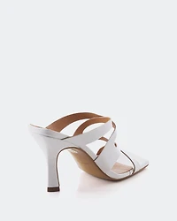 Myrtos White Leather
