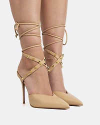 Naomie Camel Leather