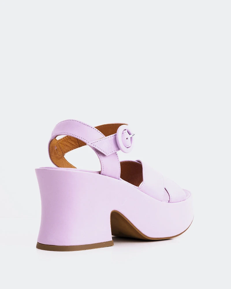 Nerissa Lilac Leather