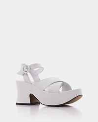 Nerissa White Leather