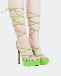Nevis Green Leather