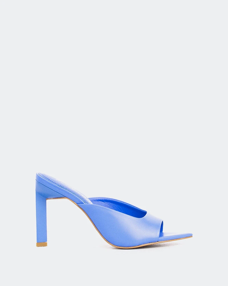 Palms, Blue Leather/Cuir Bleu