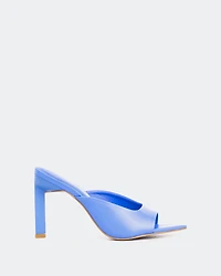 Palms, Blue Leather/Cuir Bleu