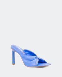 Paqueta, Blue Leather/Cuir Bleu