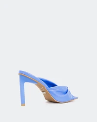 Paqueta, Blue Leather/Cuir Bleu