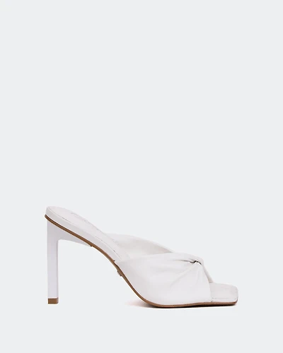 Paqueta, White Leather/Cuir Blanc