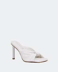 Paqueta, White Leather/Cuir Blanc