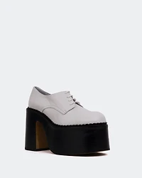Phineas White Leather