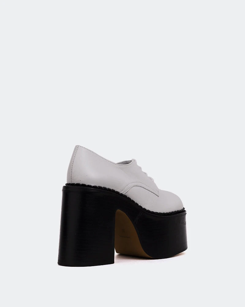 Phineas White Leather