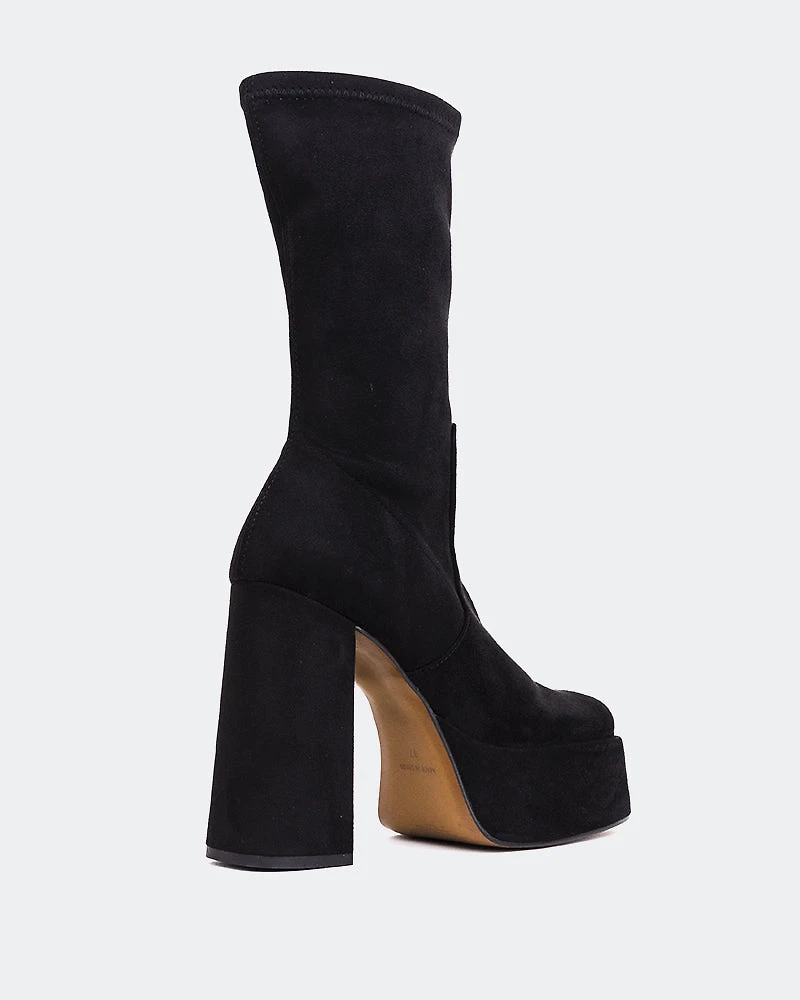 Promise Black Suede