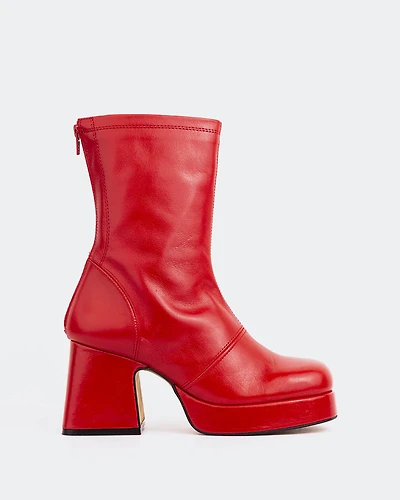 Qoli Red Leather
