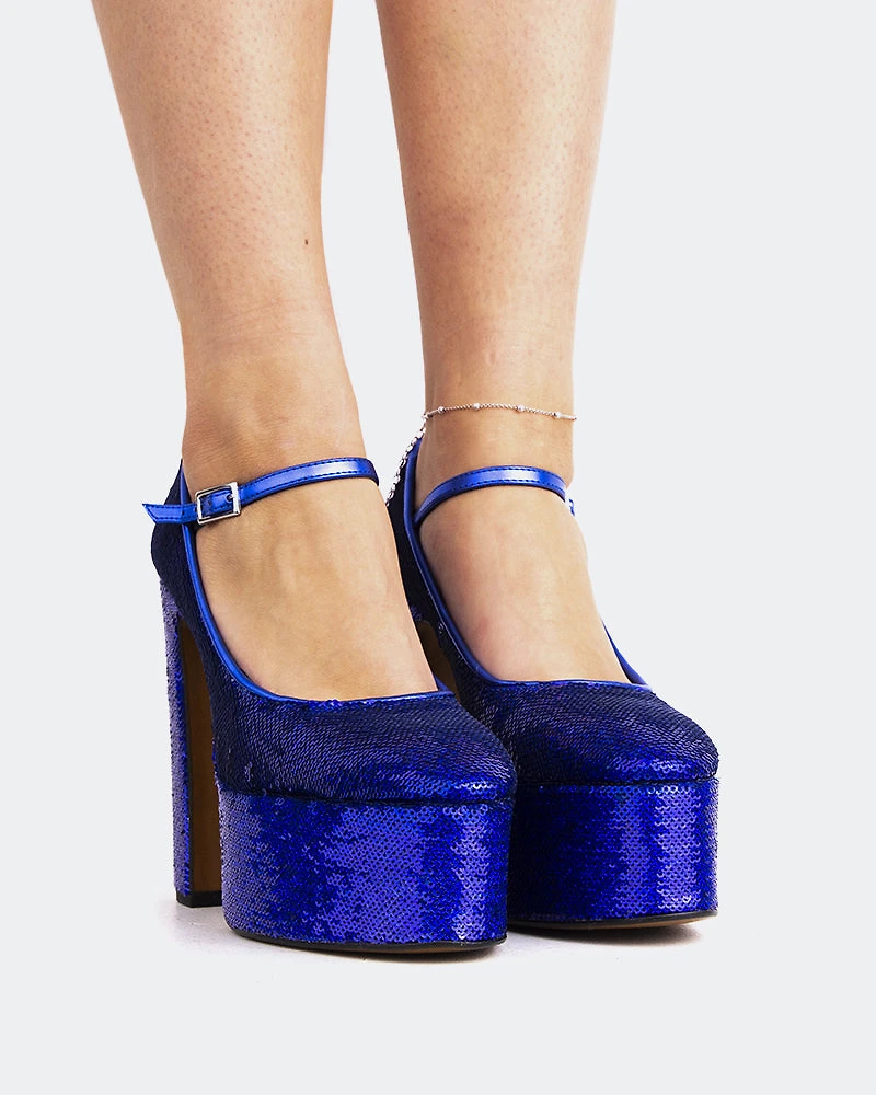 Ragazza Blue Sequins