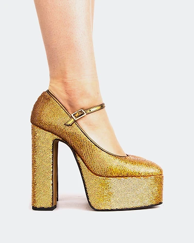 Ragazza Gold Sequins