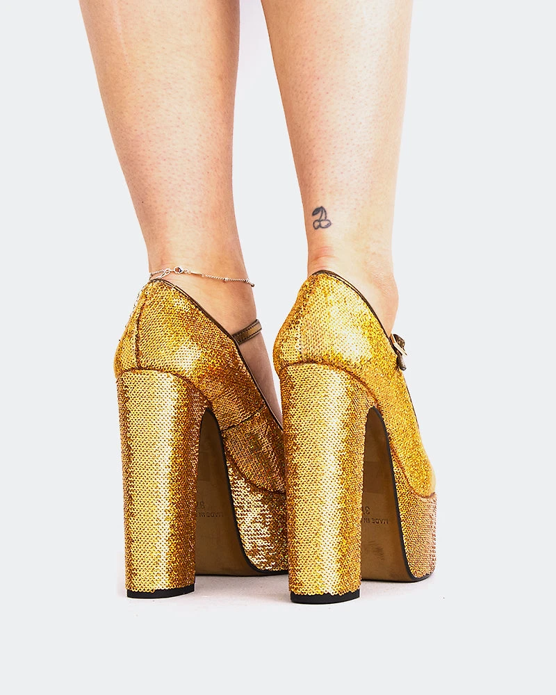 Ragazza Gold Sequins