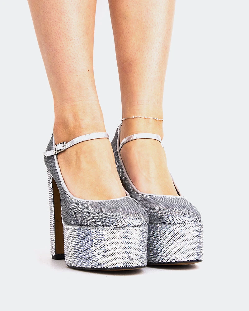 Ragazza Silver Sequins