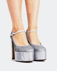 Ragazza Silver Sequins