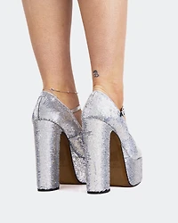 Ragazza Silver Sequins