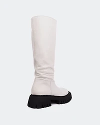 Rector Off White Leather