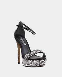 Rinna, Black Suede/Suède Noir