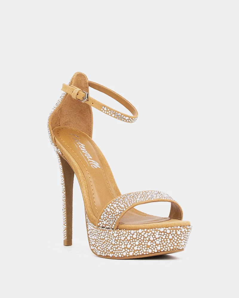 Rinna, Camel Suede/Suède Chameau