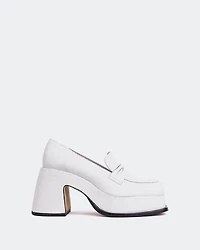 Rochfort White Leather